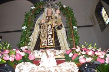 Misa y procesión de la Virgen de Telde en Los Llanos de Telde (Foto TA)